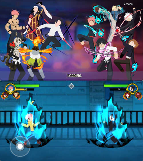 安卓火柴人诅咒战斗3v3 v2.50 [无限金钱]